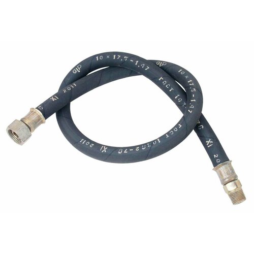 Шланг тормозной КРАЗ-255,260 к передней тормозной камере (S=24, гайка М20, штуц. М16) L=805мм, 256Б-3506086, УРТ