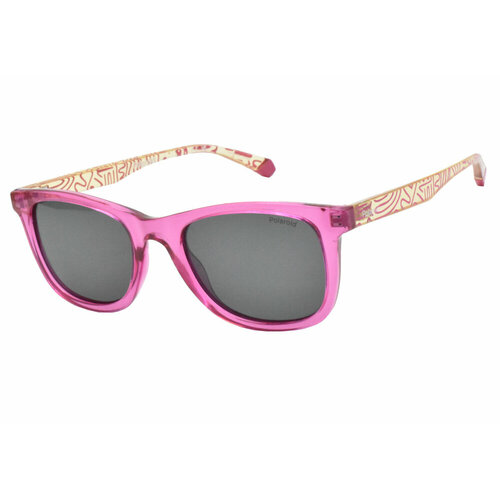 Солнцезащитные очки Polaroid PLD 8060/S, розовый, серый