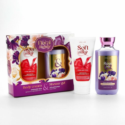 Подарочный набор косметики гель для душа и крем для тела 790₽