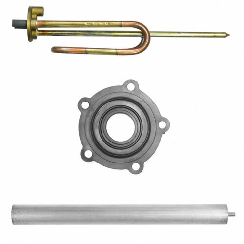 Комплект ТЭН 1,5 кВт (1500 Вт) RCF для водонагревателя Thermex ES, ER + прокладка + анод, 66461F2 фланец для водонагревателя er es 66825
