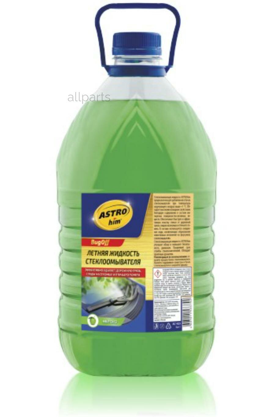ASTROHIM AC425 Жидкость омывателя летняя 0 ASTROhim BugOff готовая яблоко 5 л AC425