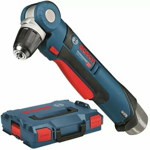 аккумуляторная угловая дрель 10 8в gwb 12 v li pro – bosch power tools – 0601390909 – 3165140773256 Дрель-шуруповерт Bosch GWB 10,8-LI без аккумулятора + L-Boxx (0601390909)