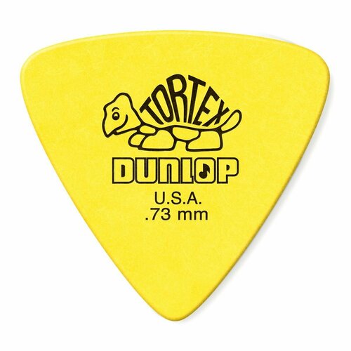 медиаторы 0 73мм dunlop tortex standard 418r073 72pack Медиаторы Dunlop 431R073 Tortex Triangle 72Pack