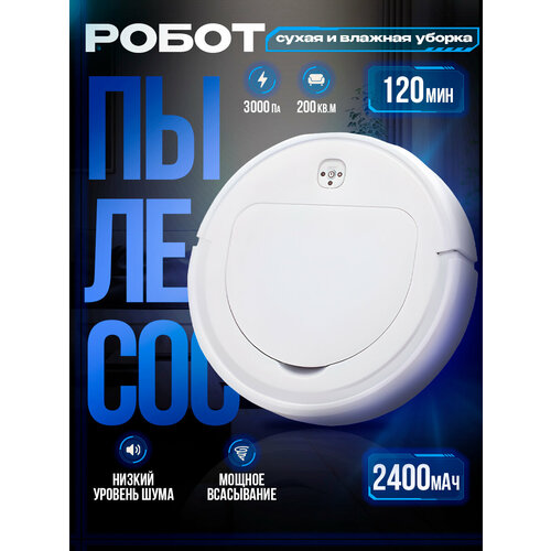 Робот-пылесос сухая и влажная уборка S300 368100₽
