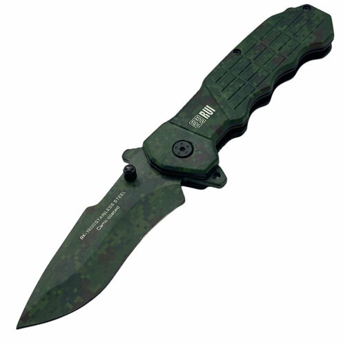 Камуфляжный складной нож RUI Tactical 19220 (Русская цифра) нож складной chicago длина клинка 5 1 см c130gp