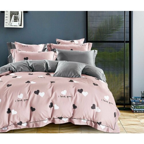 Постельное белье размер 15-спальный 2 наволочки 50х70 см 70x70 см 100 египетский хлопок мако-сатин 7900₽