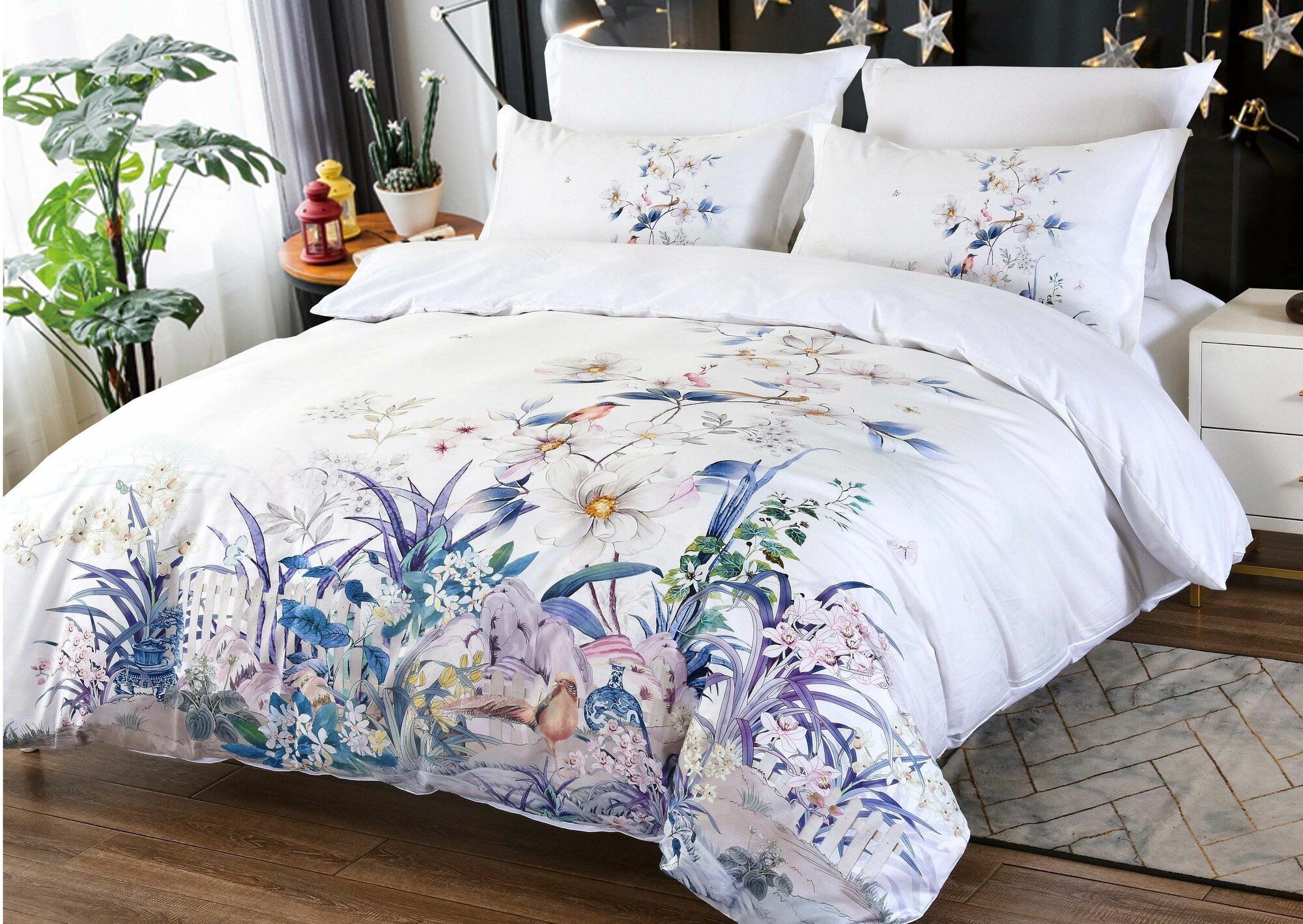 Постельное белье Retrouyt, сатин-премиум, евро