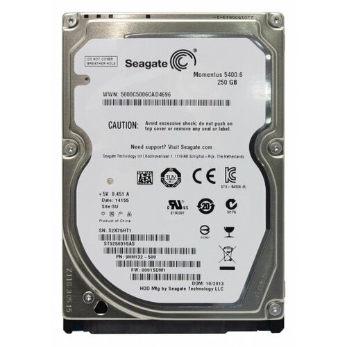 Жесткий диск Seagate 9HH132 250Gb 5400 SATAII 2,5 HDD жесткий диск seagate 9hh132 250gb 5400 sataii 2 5 hdd