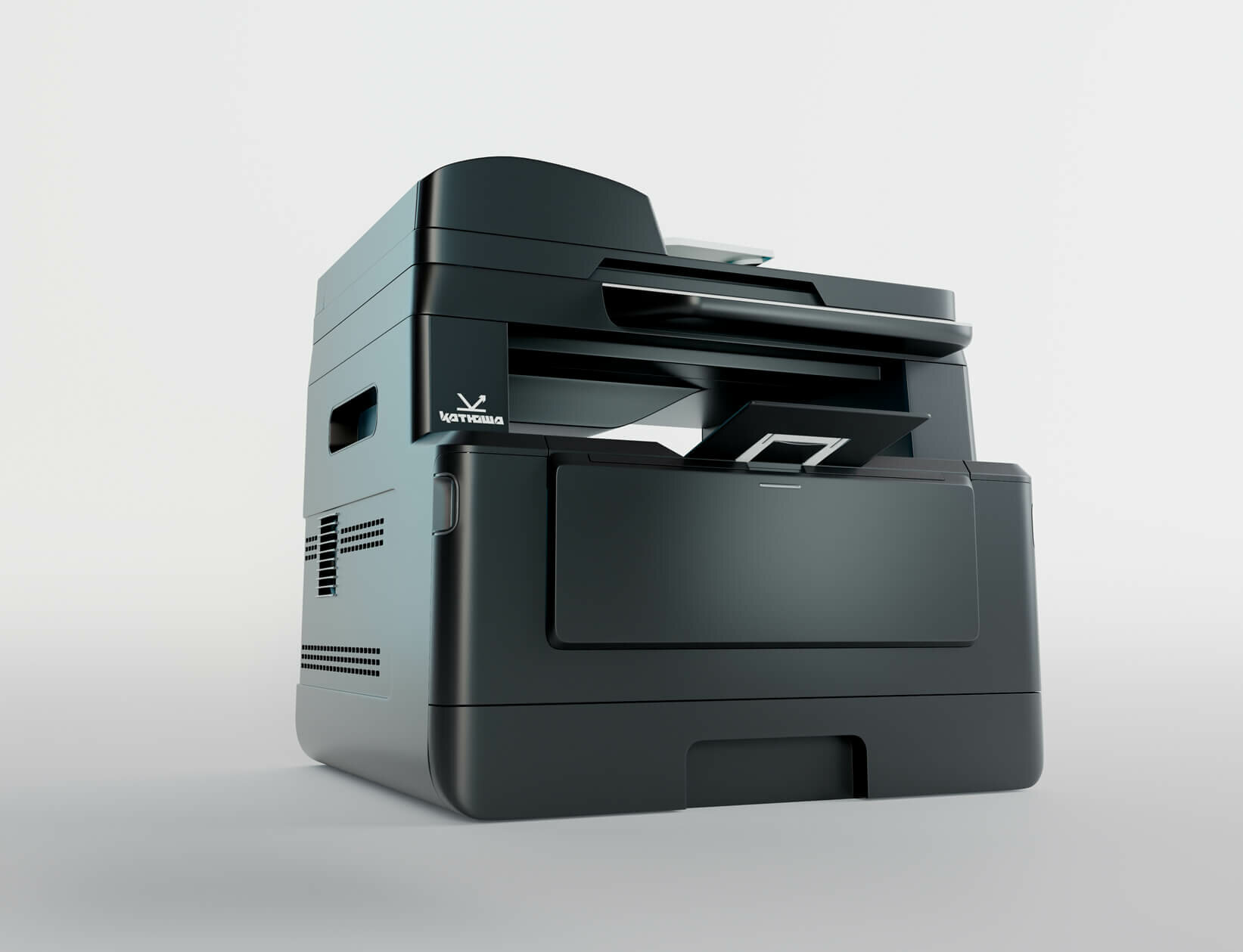 МФУ монохромное Катюша принтер/копир/сканер/факс, 33 стр/мин А4 Ч/Б,128 Мб RAM, Ethernet,US - фото №7