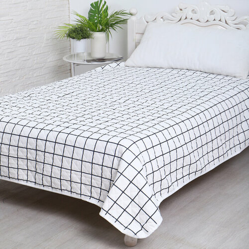 Покрывало Таттерсол 180х210см, б/з, бязь 120г/м, хл 100% (комплект из 2 шт)