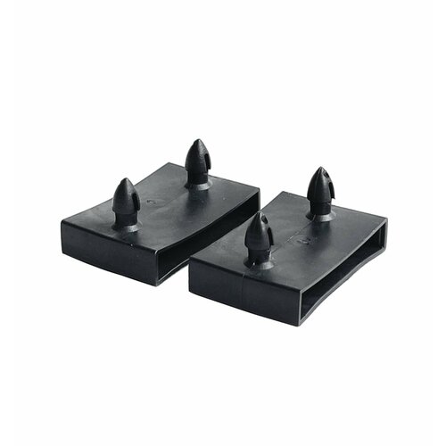 Латодержатель Сканди, Накладной центральный 53 мм, - 40 шт, (двусторонний, боковой, для кровати, для ламелей, проходной)