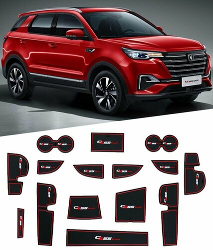 Комплект силиконовых ковриков на Changan CS55 Plus 2019-2021 в салон ...