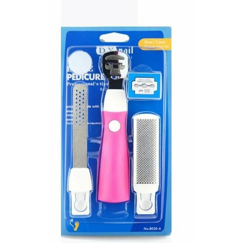 Steshka Набор для педикюра, терка для ног, скребок, лезвие для скребка в уп