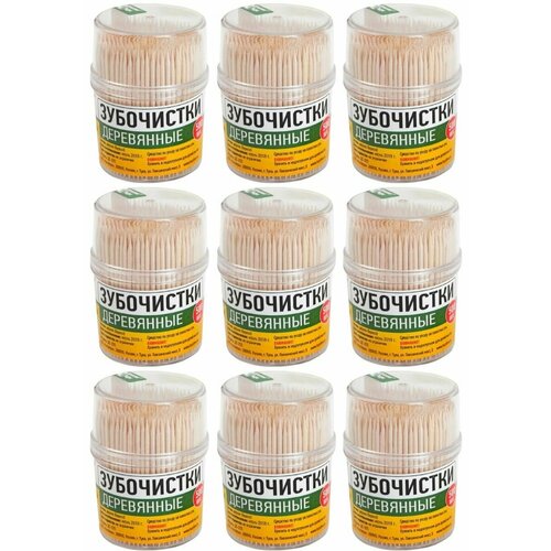 Домашний Сундук Зубочистки Макси 500 шт 9 уп 1386₽