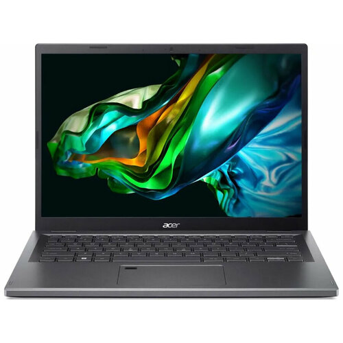 Ноутбук Acer Aspire 5 14 A514-56M-52QS (NX. KH6CD.003) 14.0 Core i5 1335U Iris Xe Graphics eligible 16ГБ SSD 512ГБ Без ОС Серый ноутбук acer aspire a514 56m nx kh7cd 006