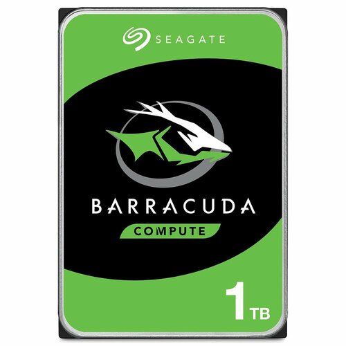 1TB Seagate BarraCuda (ST1000DM014) {Serial ATA III, 7200 rpm, 64mb buffer} 12tb wd red plus wd120efbx serial ata iii 7200 rpm 256mb 3 5 nas edition