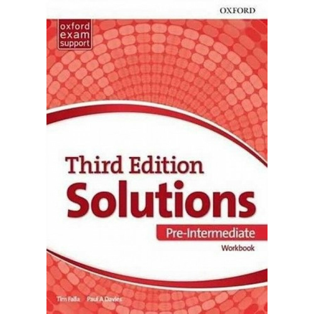 Solutions. Pre-Intermediate. Workbook