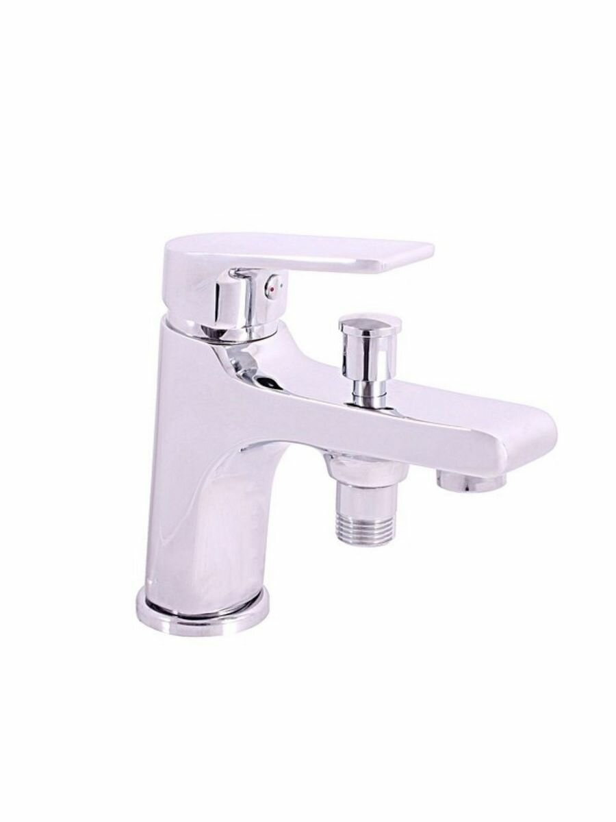 Смеситель для умывальника или на борт ванны, цвет хром, RAV SLEZAK, CO148.5