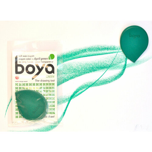 Пастель восковая для рисования Boya мелок 9 х 145 см зеленый BOYA doo 1 SETAPRIL GREEN 484₽