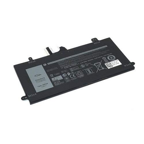 Аккумуляторная батарея для ноутбука Dell Latitude 12 5285 (JOPGR) 7.6V 5250mAh