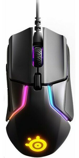 Мышь SteelSeries Rival 600, игровая, оптическая, проводная, USB, черный [62446]
