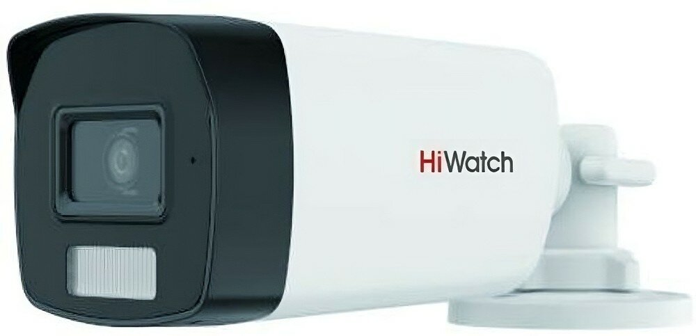 Камера видеонаблюдения аналоговая HiWatch DS-T520A (6MM) 6-6мм HD-CVI HD-TVI цв. корп: белый