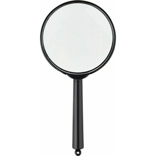 Лупа Attache увеличение х6 диаметр 60мм цв черный карткор 1020₽