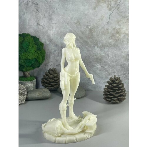 Лара Крофт 3D набор фигурка игрушка для раскрашивания