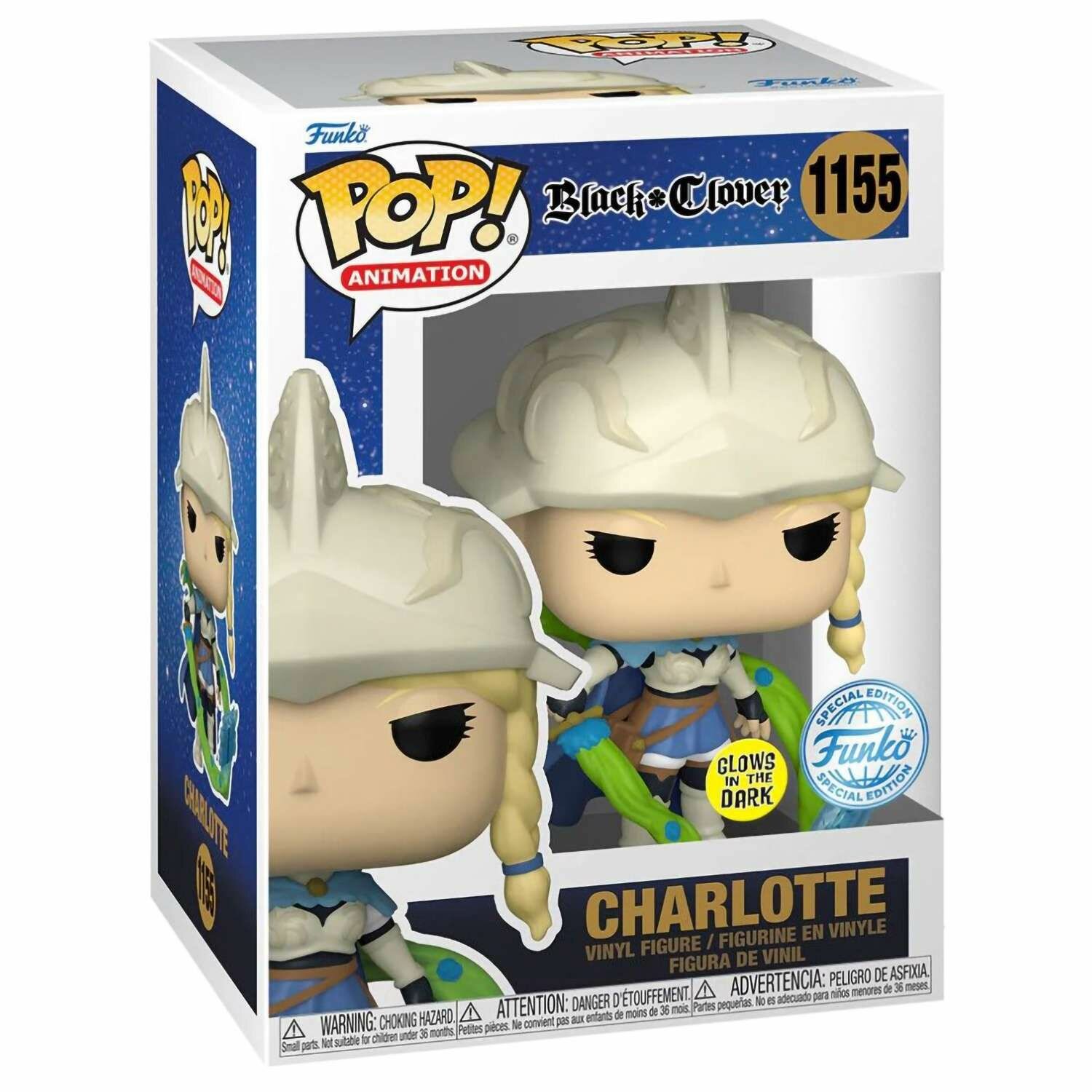 Фигурка коллекционная Funko POP! Animation Black Clover Charlotte (1155)