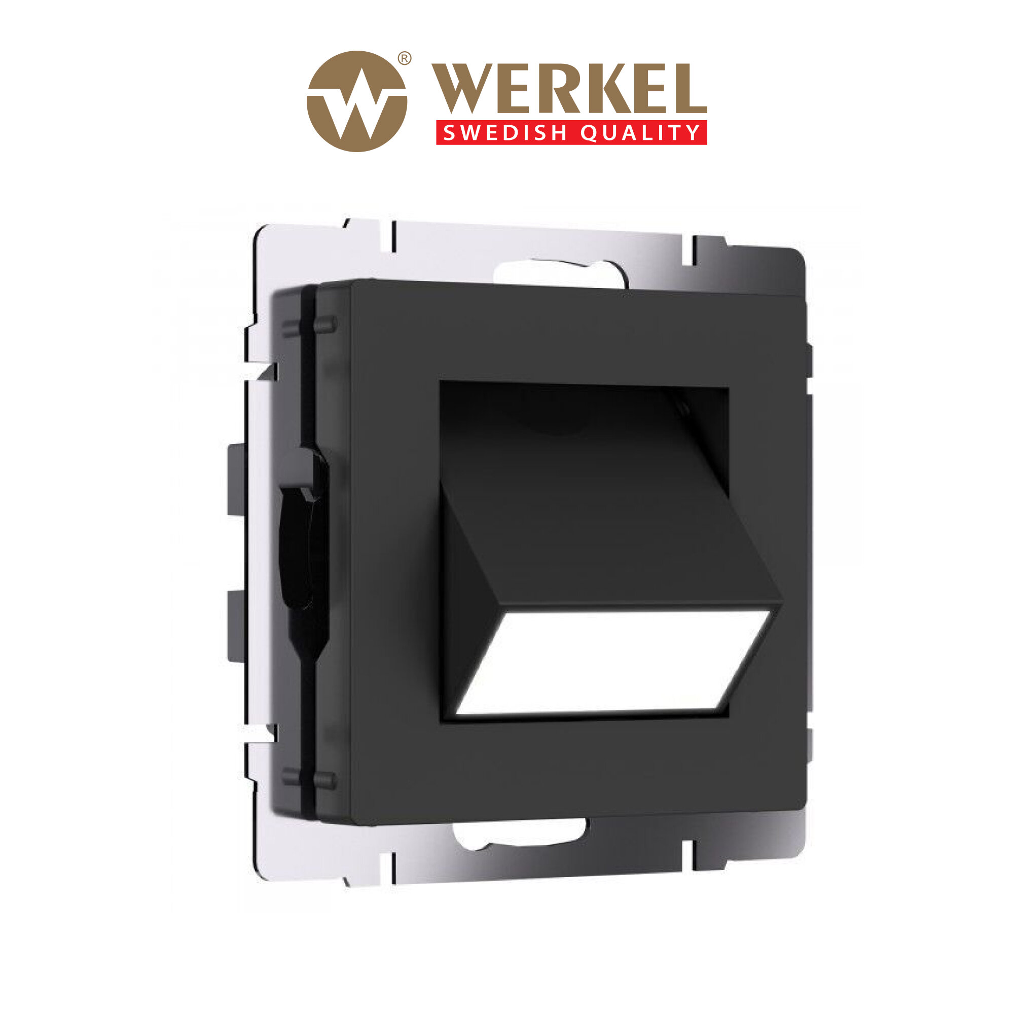 Встраиваемая LED подсветка Werkel Turn W1154708 черный матовый IP20