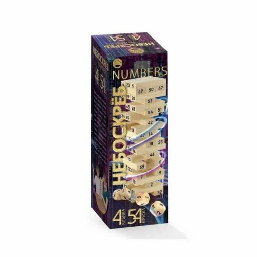 Небоскреб numbers настольная игра для детей и взрослых