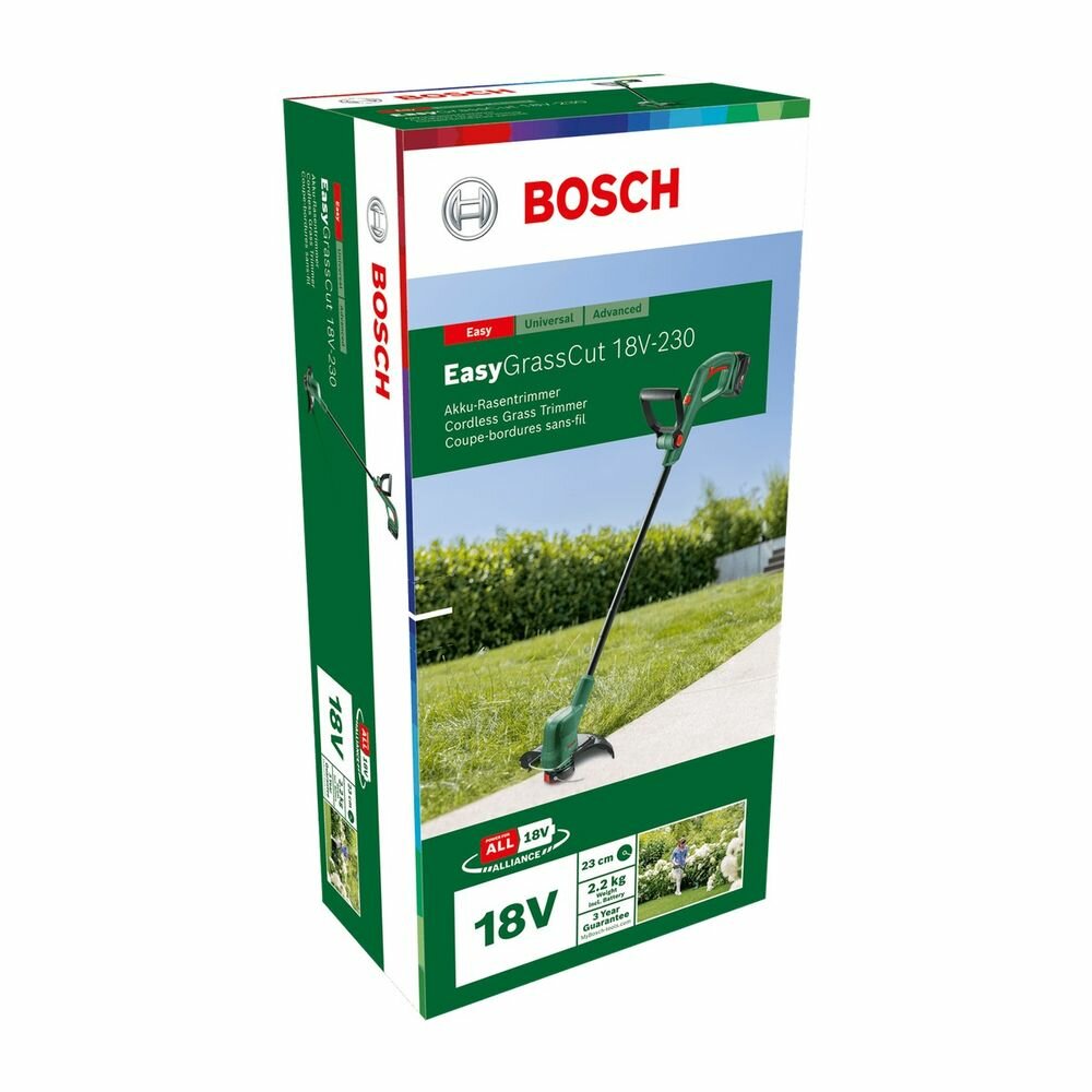 Триммер электрический Bosch EasyGrassCut 18V-230 (06008c1a03) - фото №10