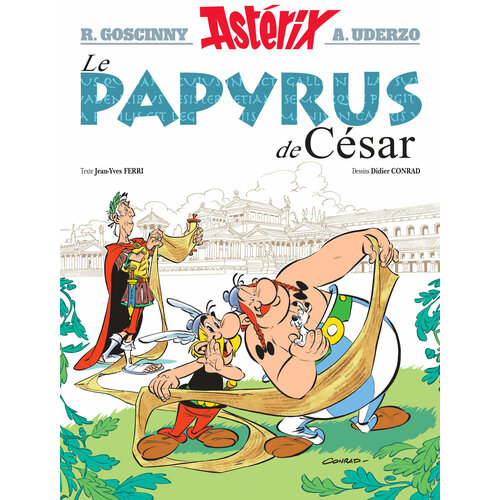 Asterix. Tome 36. Le Papyrus de Cesar / Книга на Французском