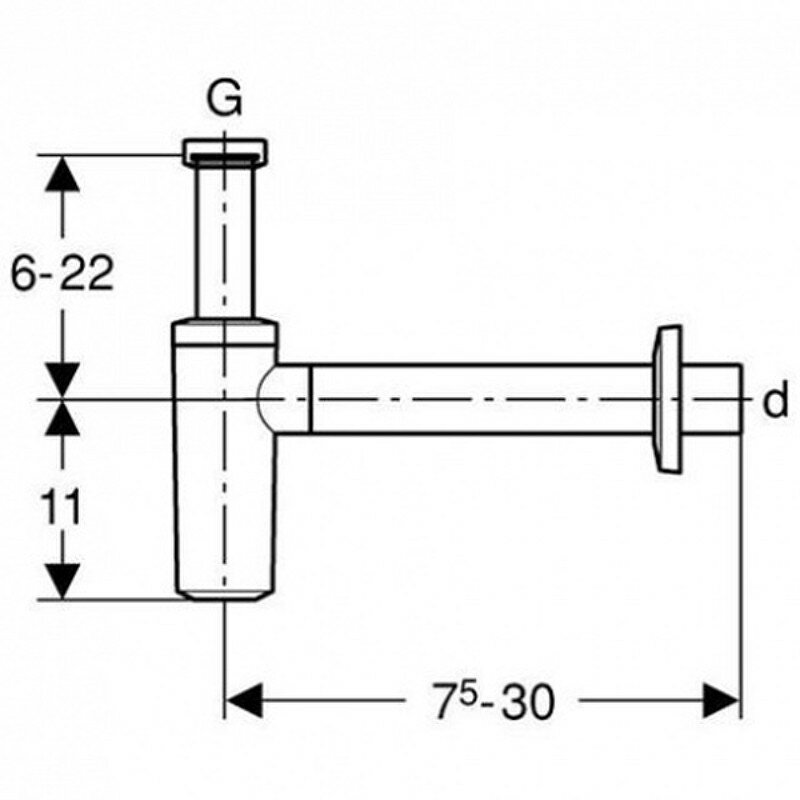 Сифон для раковины GEBERIT - фото №5