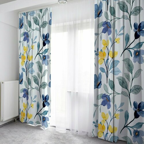 фото Шторы (фотошторы) из габардина, 290х270 см, good room