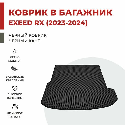 Коврик в багажник EVA для Exeed RX (2023-2024)