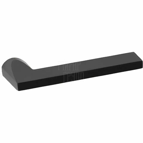 Дверная ручка на мини розетке Verum Nuda Atlanta черный