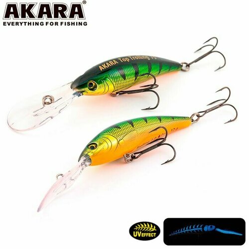 Рыболовная приманка Воблер Akara Top Trolling 75мм. 12г. №A18