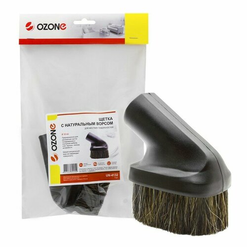 Щетка для пылесоса Ozone с длинным натуральным ворсом под трубку 32 мм комплект из 2 шт 2214₽