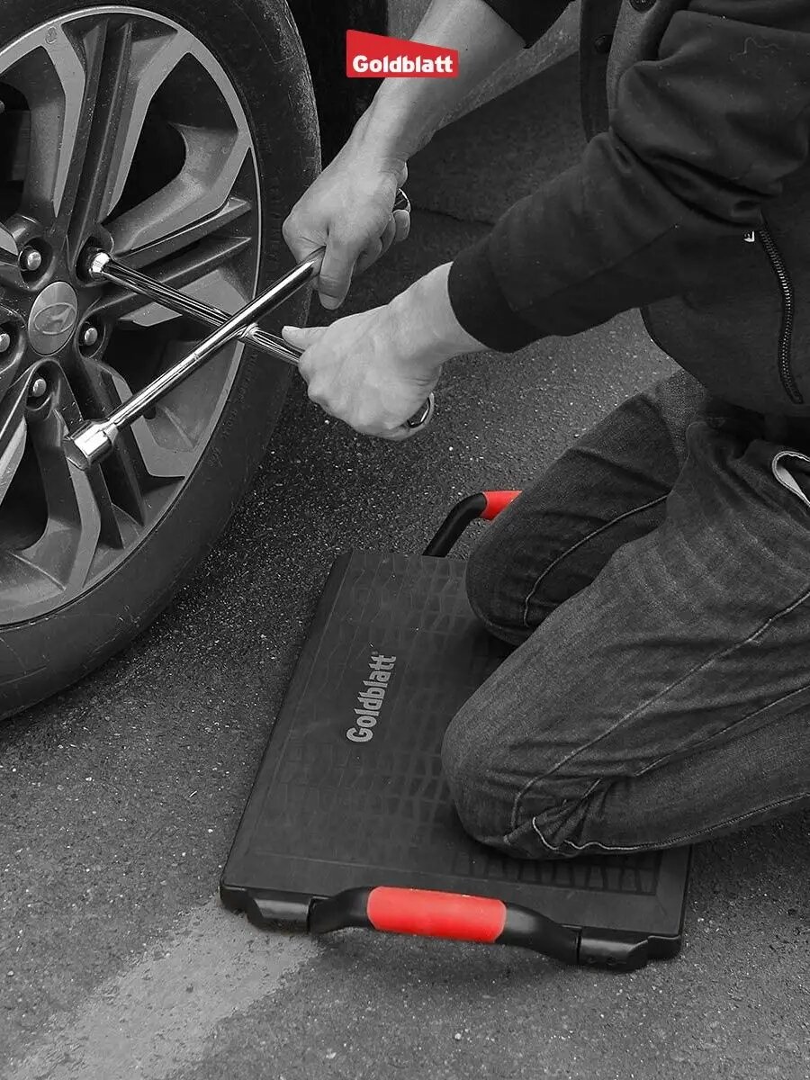 Подколенник для тяжелых условий работ G06966, GOLDBLATT #G06966, цвет черный — фото 1