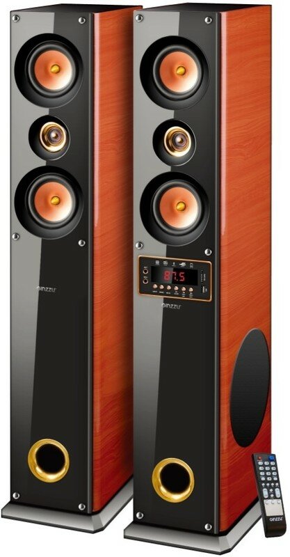 Ginzzu GM-327, Акустическая система 2.0, 2x100W/BT/USB/ SD/FM/AUX/ДУ