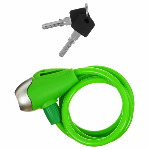Замок для велосипеда детский Dream Bike. 8x1000мм, цвет зелёный 7800961