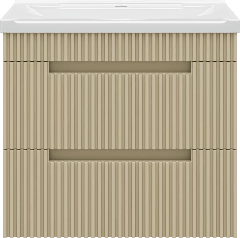Тумба под раковину Brevita Ariana ARI-01060-03062Я 588 см подвесная капучино матовый