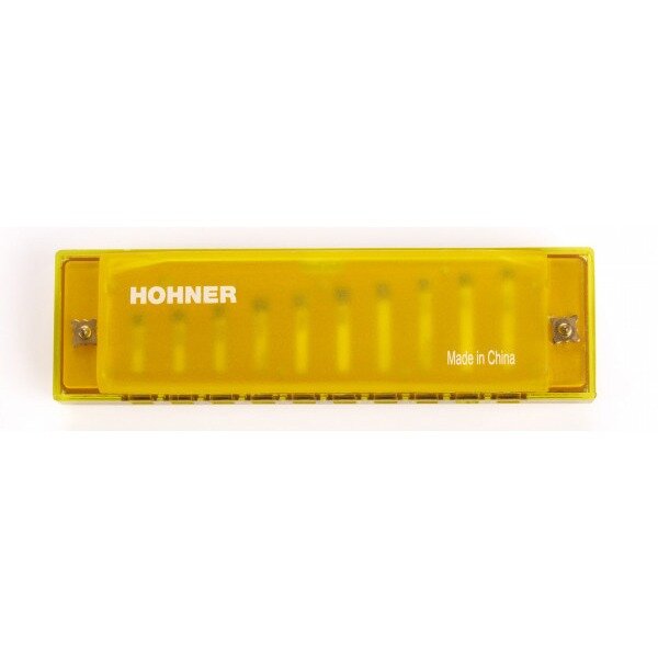 Губная гармошка Hohner Translucent Yellow M1110Y — фото 1