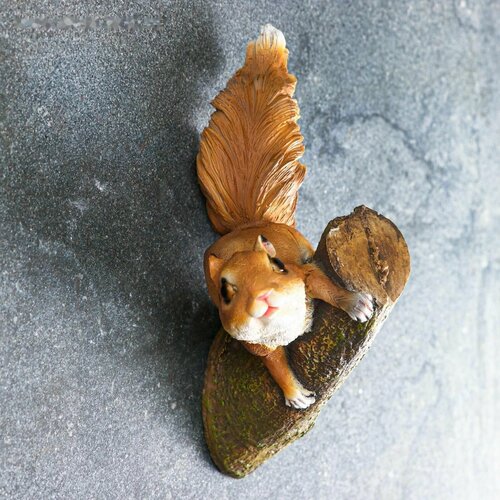 Подвесной декор Белка на ветке 27х19х12см 1617₽