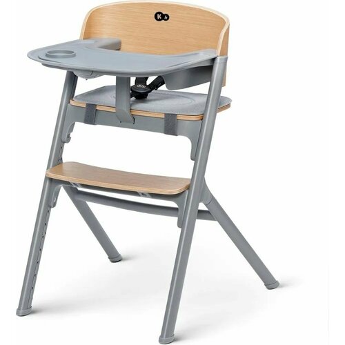 Стульчик для кормления Kinderkraft LIVY Wood бежевый