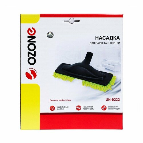 Насадка для пылесоса UN-9232 Ozone для паркета и плитки с микрофиброй под трубку 32 мм 2690₽