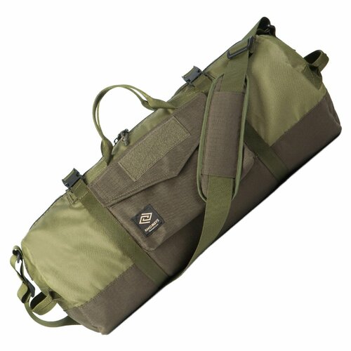 Сумка дорожная RHOMBYS, 30 л, 25х25х55 см, зеленый