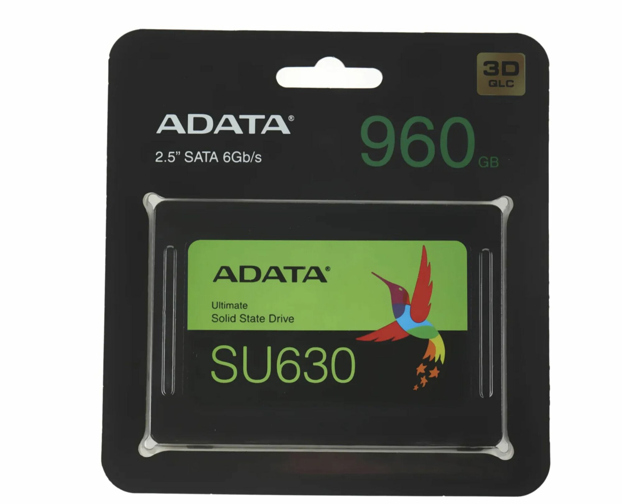 動作確認済み ADATA SU630 960GB SSD Внутренний SSD накопитель ADATA 960GB SU630 (ASU630SS-960GQ-R
