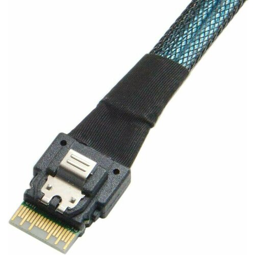 Кабель SAS slimline SFF8654 SAS40 4 xSATA 30 3840₽